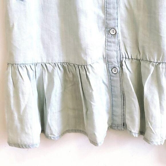 Velvet Heart Elodie Tie Waist Chambray Shirt Dress - Picture 7 of 13